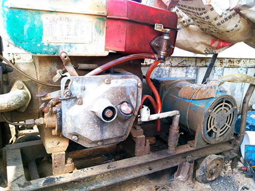 金塔单杠柴油机发电机出租